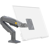 North Bayou (NB F80) Ergonomic Desk Mount Single Monitor Arm, Up To 17-30" Size & 2-9kg Weight, Vesa 75mm x 75 mm To 100mm x 100mm Mounting Hole | F80 | - CompuMe